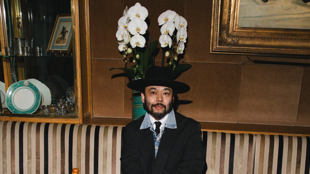 Motofumi “Poggy” Kogi at Caviar Kaspia on Jan. 24. He has just been named style curator for Jimmy Choo’s men’s collections.