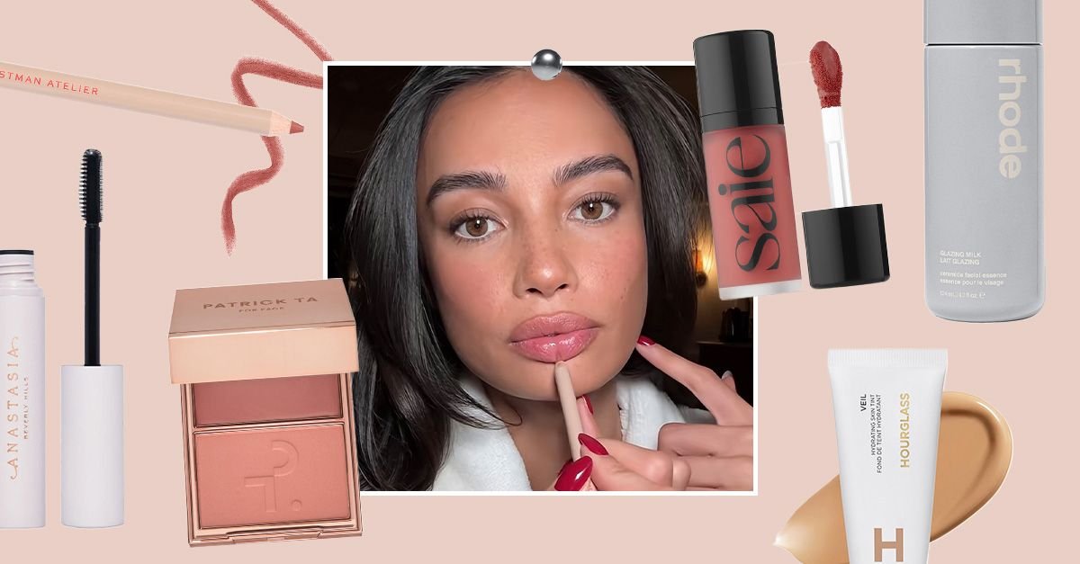 This Is What Kelsey Merritt Used for a Warm, Shimmery Look